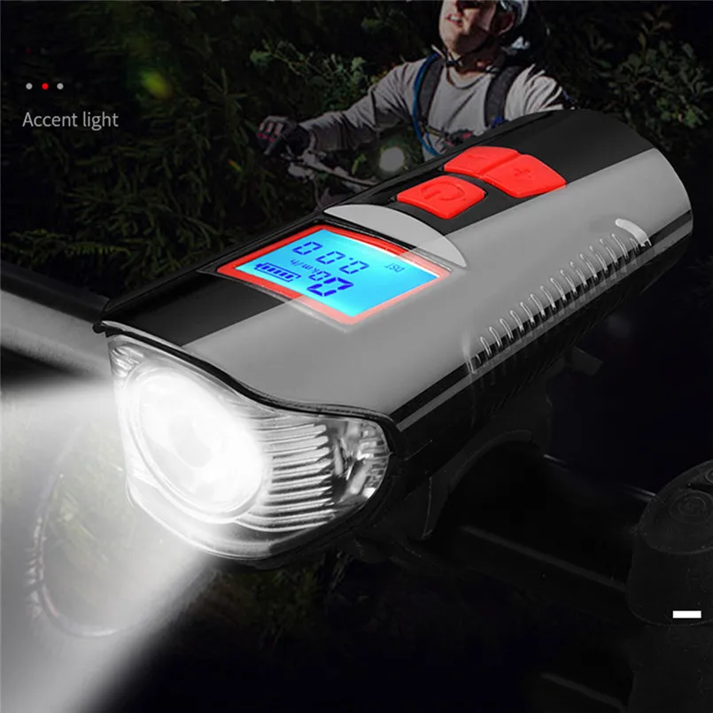 USB Перезаряжаемый велосипедный фонарь светодиодный для велосипеда передняя фара