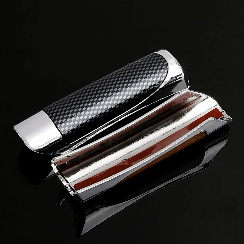 1 шт. Защитная крышка ручки ручного тормоза в стиле автомобиля из углеродного