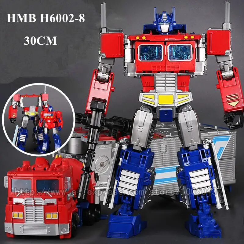 HMB H6002-8 Wei jiang большой размер 30 см трансформация 5 Фильм игрушка мальчик SS05 MPP10 крутая Аниме Фигурка Робот Модель автомобиля детские игрушки на день рождения - Цвет: HMB H6002-8