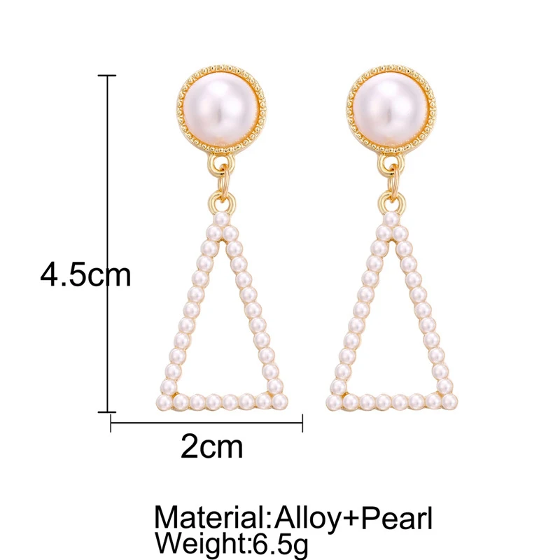 Модные элегантные серьги с жемчугом для женщин ювелирные изделия свадебной