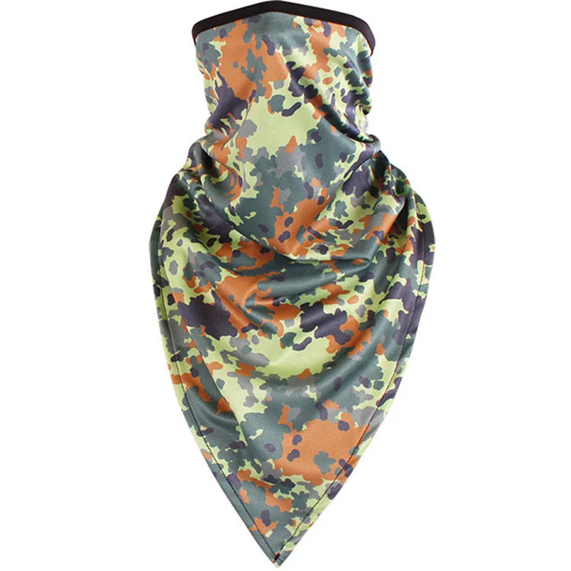Креативный Камуфляжный волшебный шарф-Бандана унисекс треугольные шарфы модный