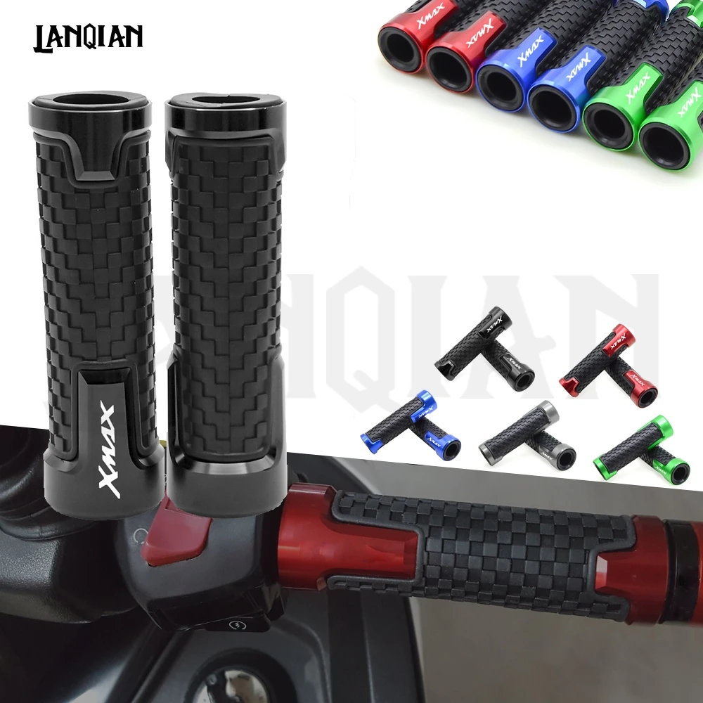 Ручки для мотоцикла Yamaha xmax 125 250 300 X MAX 400 2017 дюйма ручки CNC противоскользящие