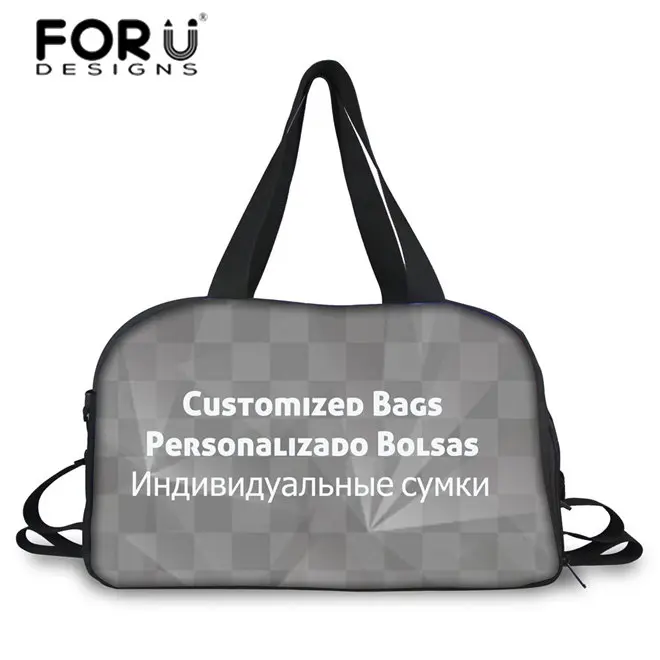 FORUDESIGNS/3D Индивидуальные с собственным логотипом женские товары на заказ для подарка на день рождения большие сумки Tote Повседневная женская сумка на плечо - Цвет: T