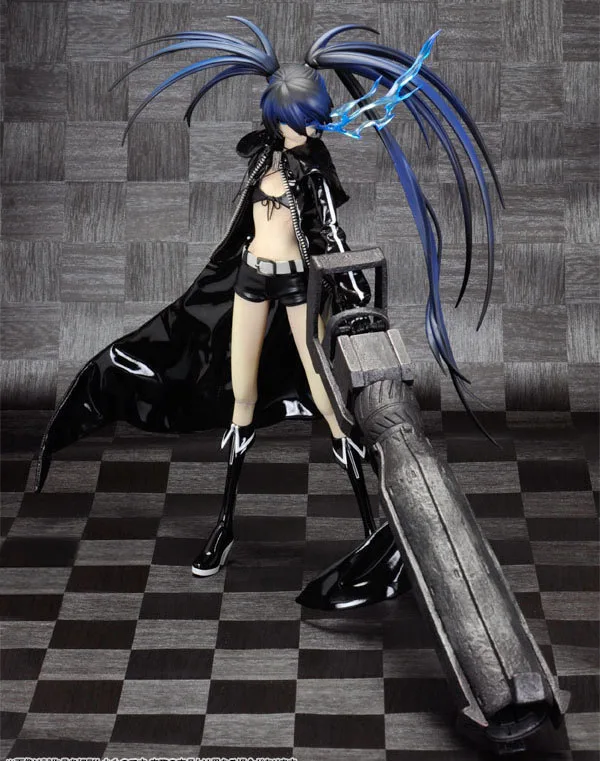 Бесплатная доставка Сексуальная 12 &quotАниме Черный Рок Шутер лезвие Версия Мику