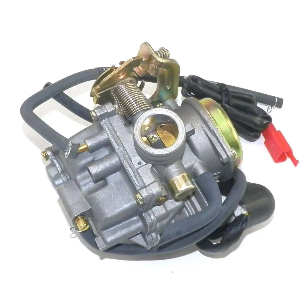 Карбюратор для мотоцикла истинный карбюратор 20 мм 50cc до 100cc 139QMB GY6 4 тактный скутер