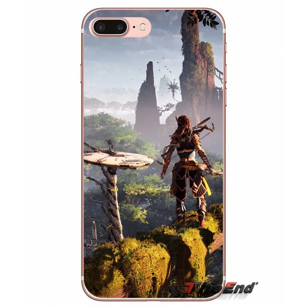 Чехол из ТПУ для iPhone X 4 4S 5 5S 5C SE 6 6S 7 8 Plus Samsung Galaxy J1 J3 J5 J7 A3 A5 2016 2017 viedo game Horizon Zero