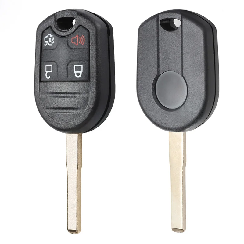 KEYECU 10x для Ford C Max Escape Focus Fiesta Transit Connect чехол дистанционного ключа Fob 2 + 1 3/ 3 4/ 4 5
