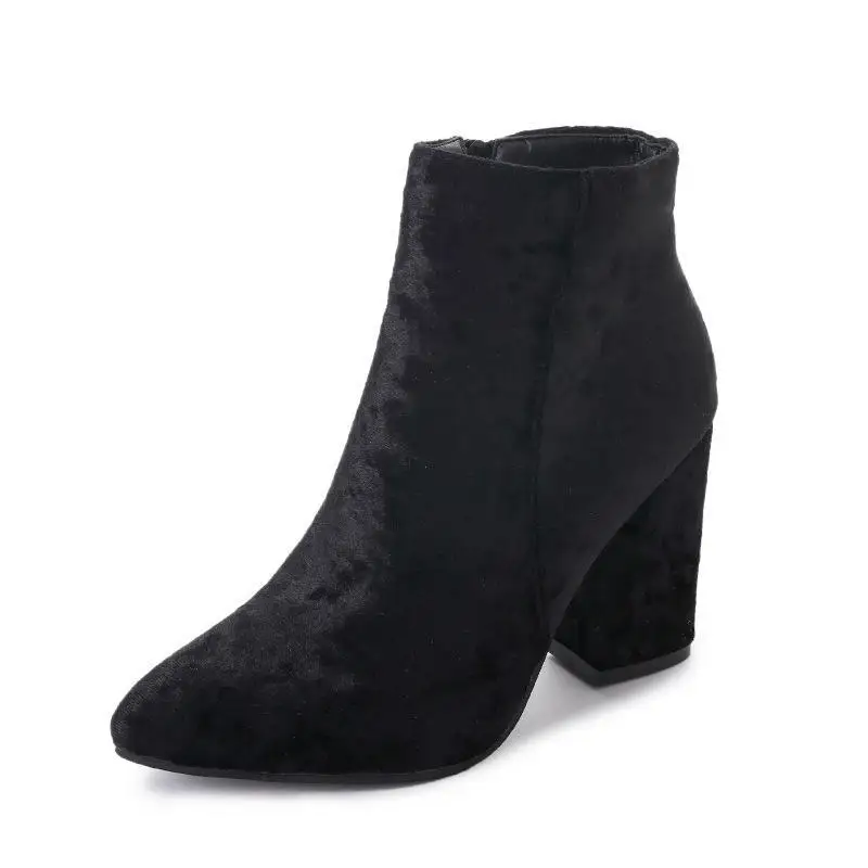 2017 Новинка зимние ботинки каблук и простые удобные ботинки|winter boots|boots bootsnew boots |