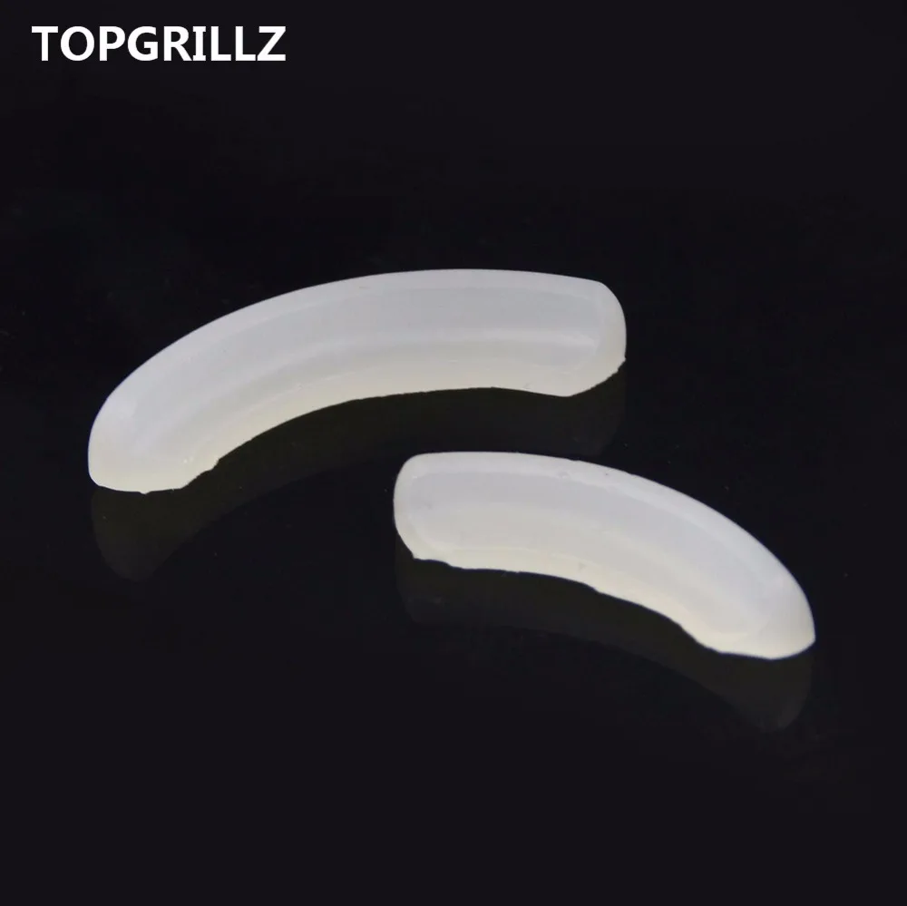 TOPGRILLZ 2 шт многоразовые силиконовые GRILLZ формовочные Крепежные стержни для установки гриля плесень в зубы золото grillz