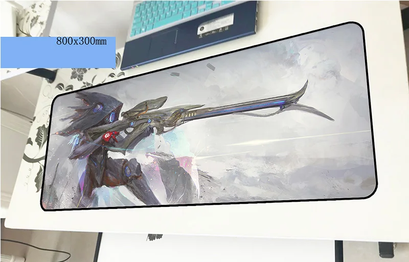 Warframe коврик для мыши геймер толстый 800x300x3 мм игровой коврик для мыши Новое поступление аксессуары для ноутбука ПК эргономичный коврик для мыши