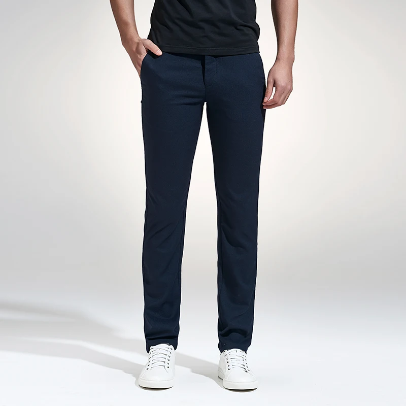 Лидер продаж настоящие Брюки Мужская брендовая одежда деловые брюки мужские s