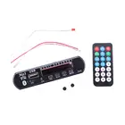 Автомобильный радиоприемник 12 В, инфракрасный Bluetooth MP3 декодер, функция дистанционного управления, Bluetooth декодер, аудио модуль, TF SD карта, USB радио