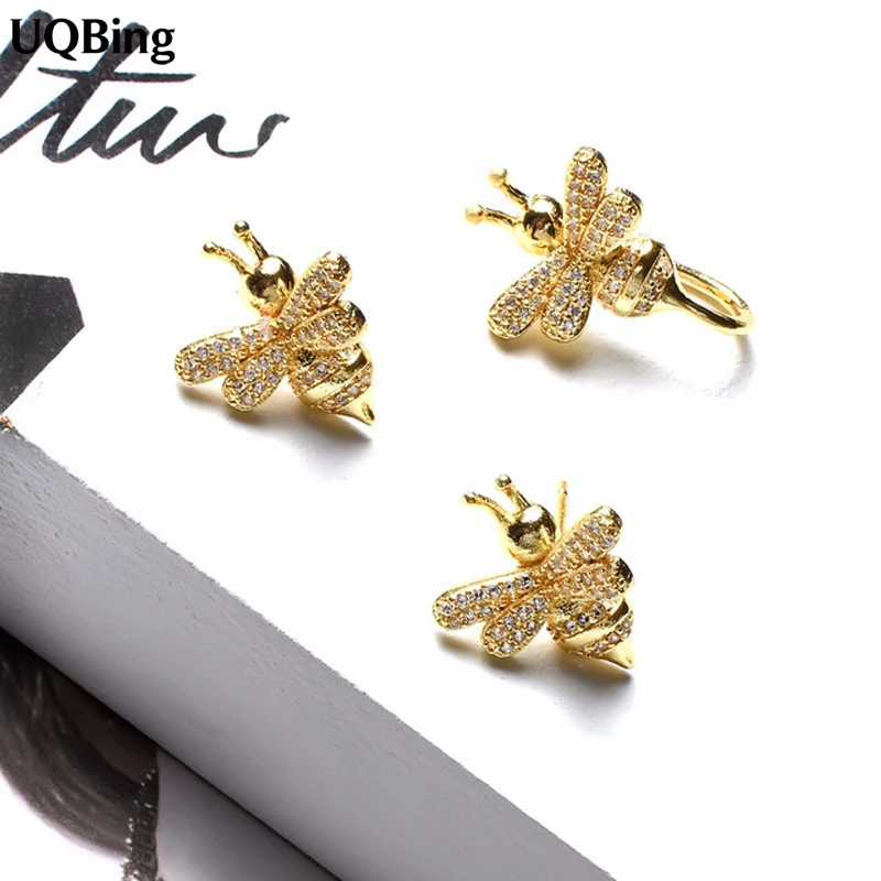 Новые стильные модные асимметричные серьги гвоздики с пчелами для женщин