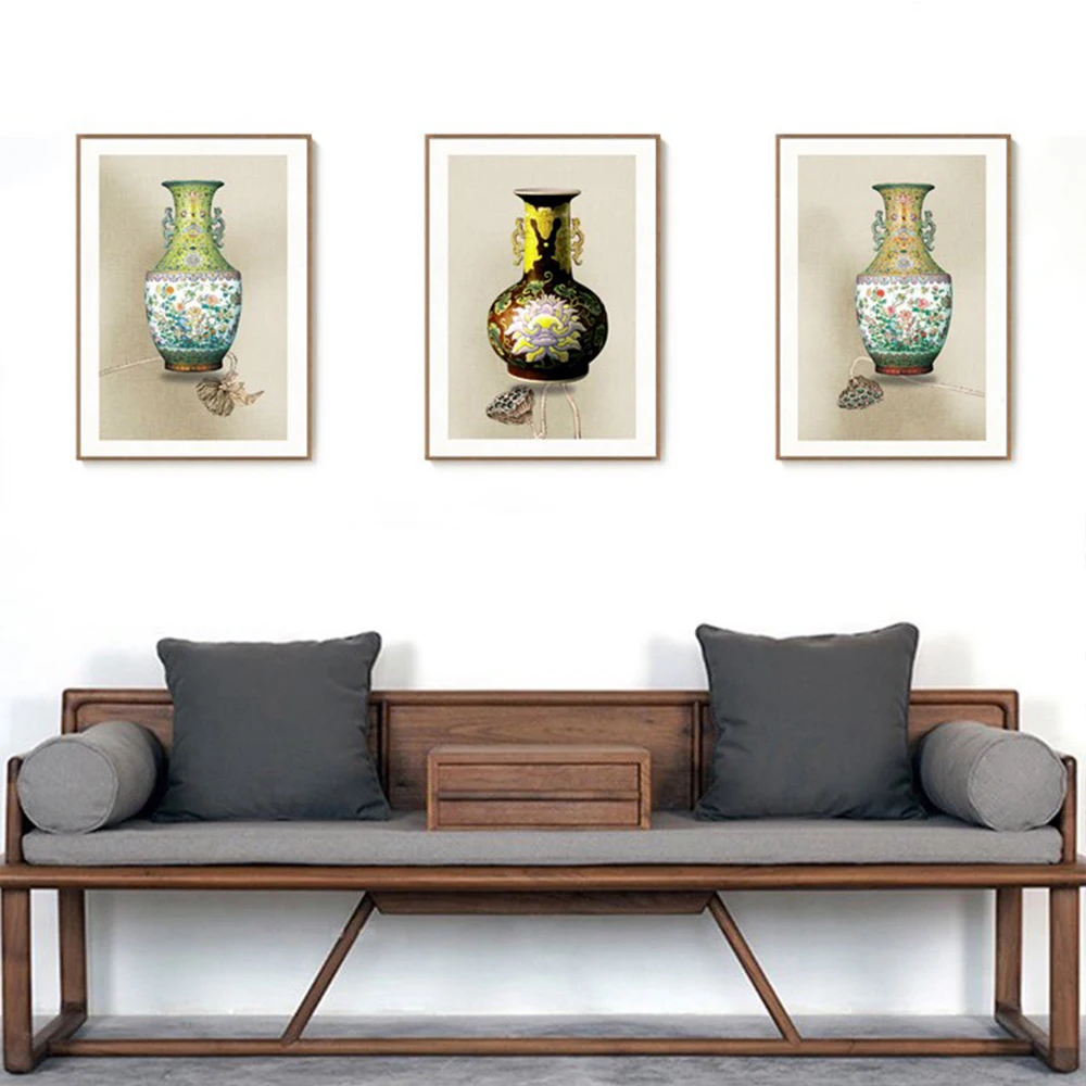 

Canvas Painting Vintage Vase Wall Art Decorative Posters And Prints For Bedroom Room Home Wall Pictures For Bedroom