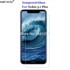 Ультрапрозрачное закаленное стекло 9H 2.5D для Nokia 5,1 Plus с защитой от царапин, защитная пленка премиум-класса для Nokia 5,1 X5 TA-1109 5,86