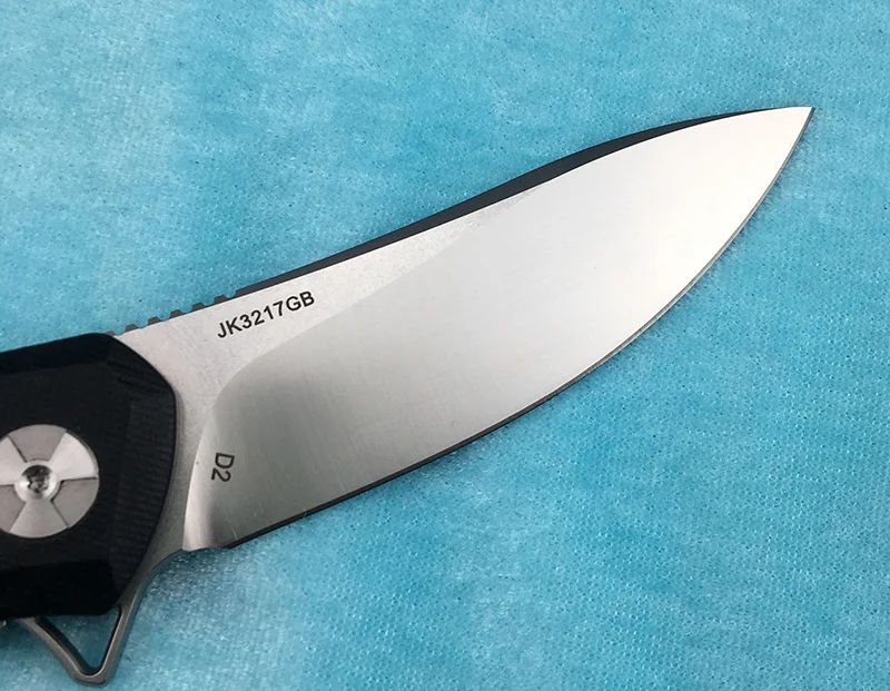 LEMIFSHE JK3217GB Флиппер складной нож D2 стальное лезвие G10+ стальная ручка кемпинг открытый кухонный нож для фруктов EDC инструмент