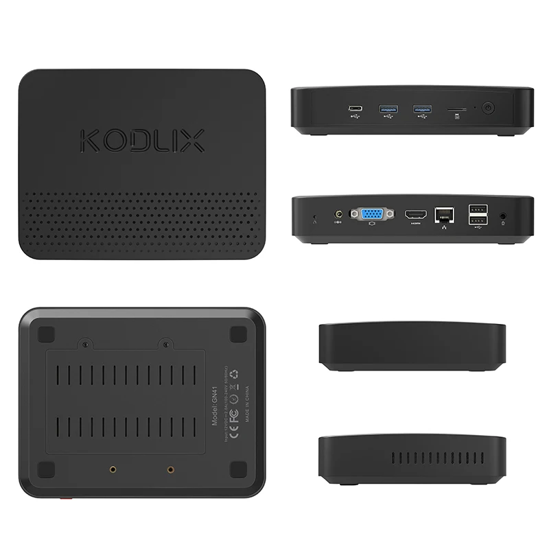 KODLIX GN41 Intel Gemini Lake N4100 Windows 10 Mini PC HD graphics 600 2 4 ГГц + 5 8 ггц WiFi 1000 Мбит/с X USB3.0 BT5.0|Мини ПК| |