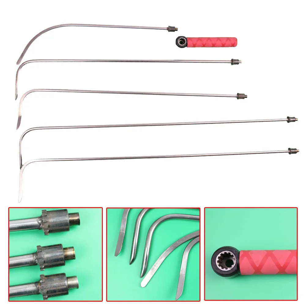 Инструменты для ремонта автомобилей инструменты стержней PDR 5 шт. пружинные