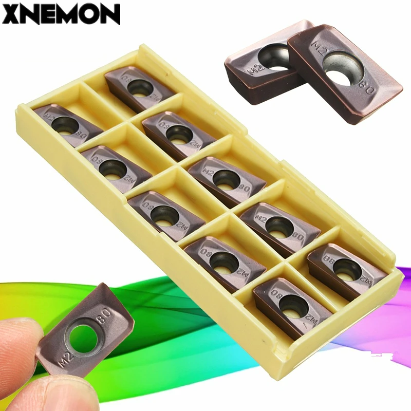 

Carbide Inserts APMT1604PDER-M2 VP15TF Insert Set for CNC Lathe Turning Tools High Strength