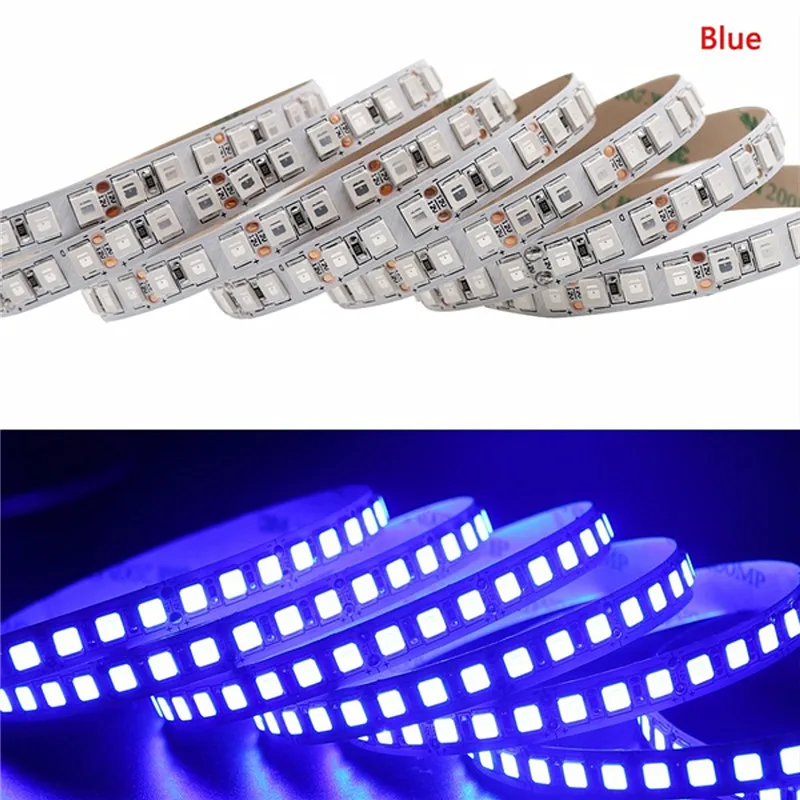 Светодиодная лента сверхяркая 5 м/лот 5054 SMD 12 в пост. Тока 300 светодиодов 600