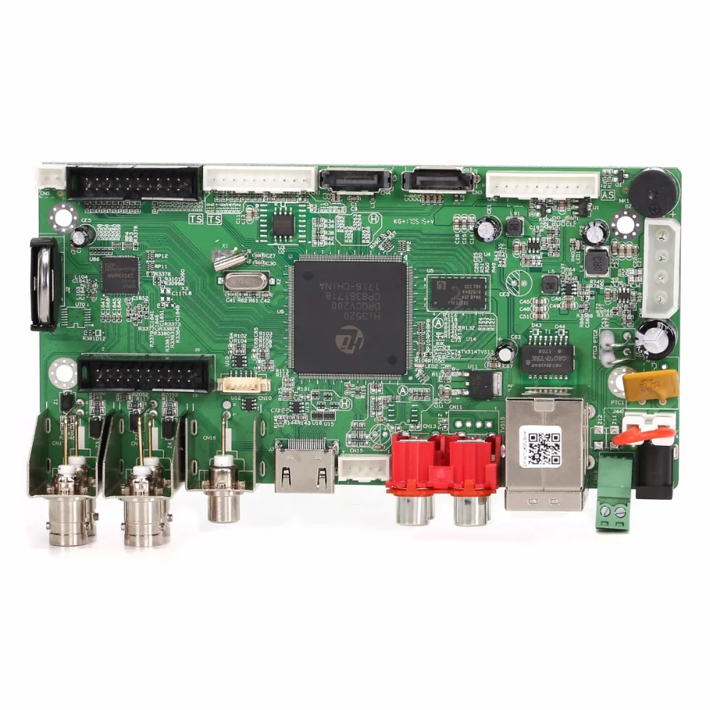 AZISHN CCTV H.264 AHD DVR 4CH1080N Гибридный AHD/CVI/TVI/CVBS 960 H D1 CIF 8CH 1080 P NVR обнаружение движения HDMI 5 в