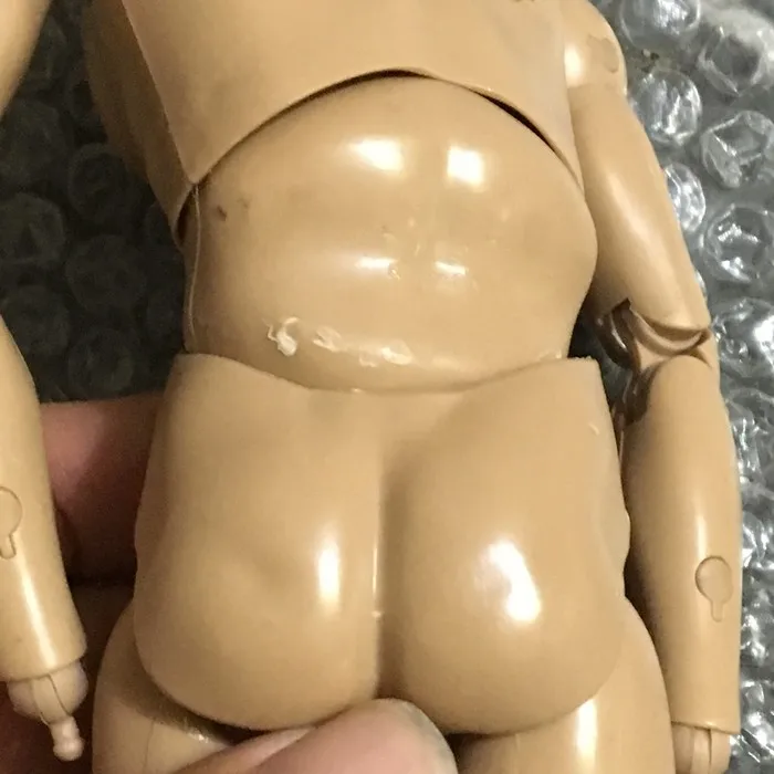 SH05 CALTEK масштаб 1:6 обнаженная мужская фигурка тела узкие плечи мускулы мужской