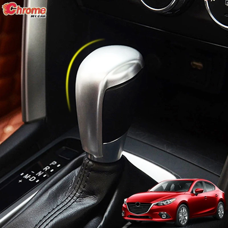 Хромированная крышка переключения передач для Mazda 3 Axela 2014 2015 2016 2017