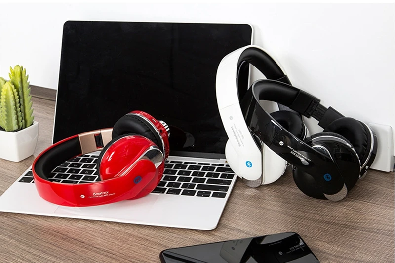 Шумоподавление Bluetooth наушники Handsfree складная стерео Bluetooth гарнитура встроенный микрофон для звонков