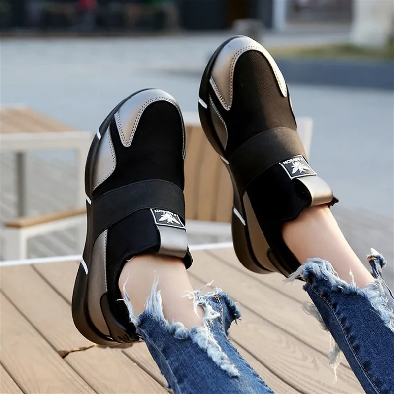 QIUIJIN 2018 Кроссовки Женская обувь для бега прогулочная дышащая Спортивная женская