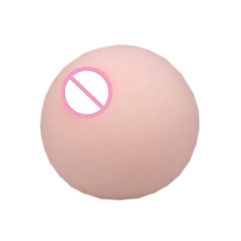 1pc Fake Breast Big Boob Masturbator Realistic Soft Rubber Plastic Mi Ball Male For Men 2 Size Available | Красота и здоровье