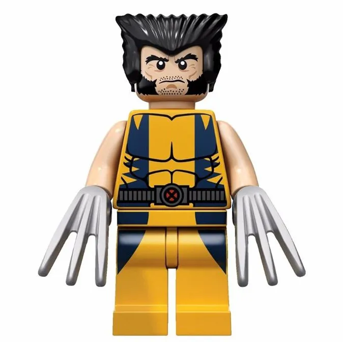 Конструктор с героями мультфильма Супергерои Вольфрам Джеймс ховлетт Логан