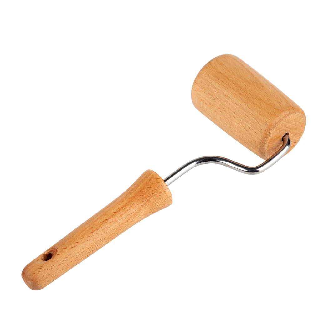 Деревянный антипригарный скользящий Скалка h-образная помадка торт тесто ролик