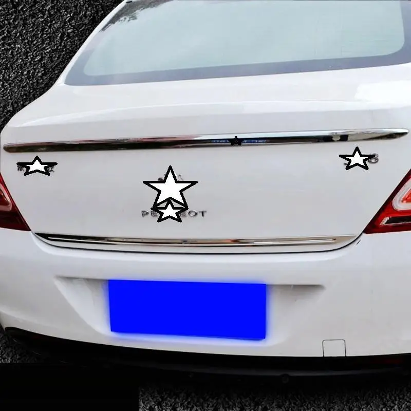 Car Automobile Decorative Wing Mirror Rear Bumper Trunk Exterior Fashion Modification Mouldings Accessory 18 19 FOR Peugeot 301