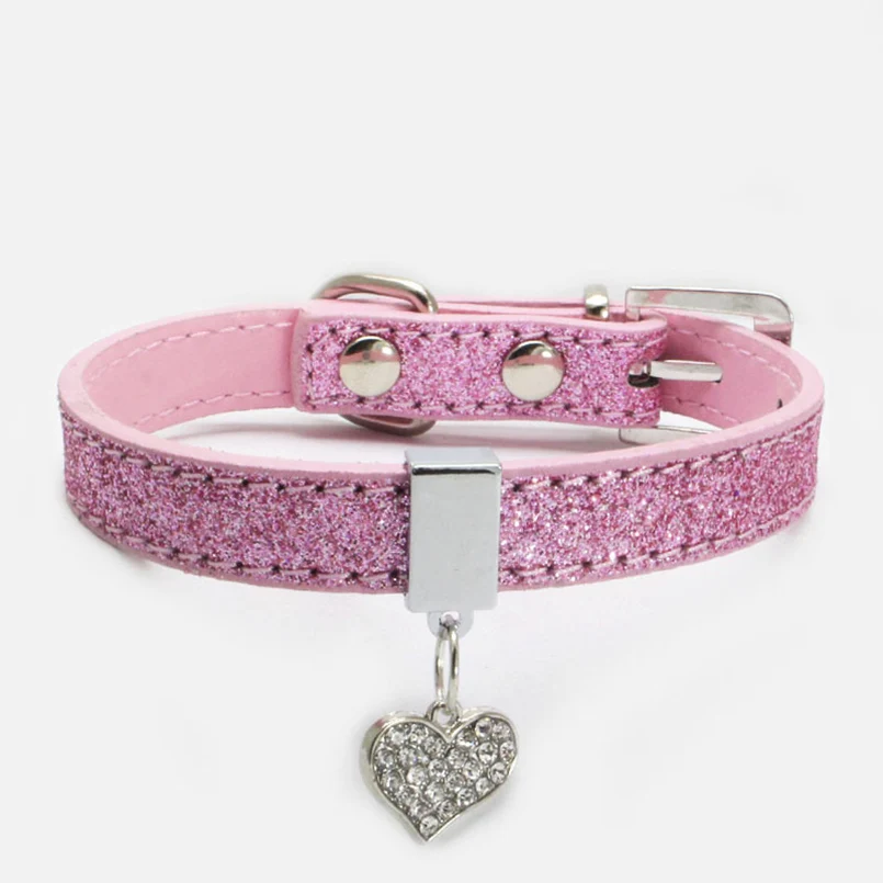 Bling Стразы ошейник Кристалл Цепочки и ожерелья щенок собака Воротники