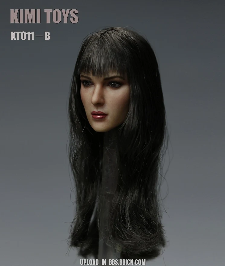 KIMI TOYS KT011 1/6 Европейская красавица Девушка голова лепить для 12 дюймов фигурку
