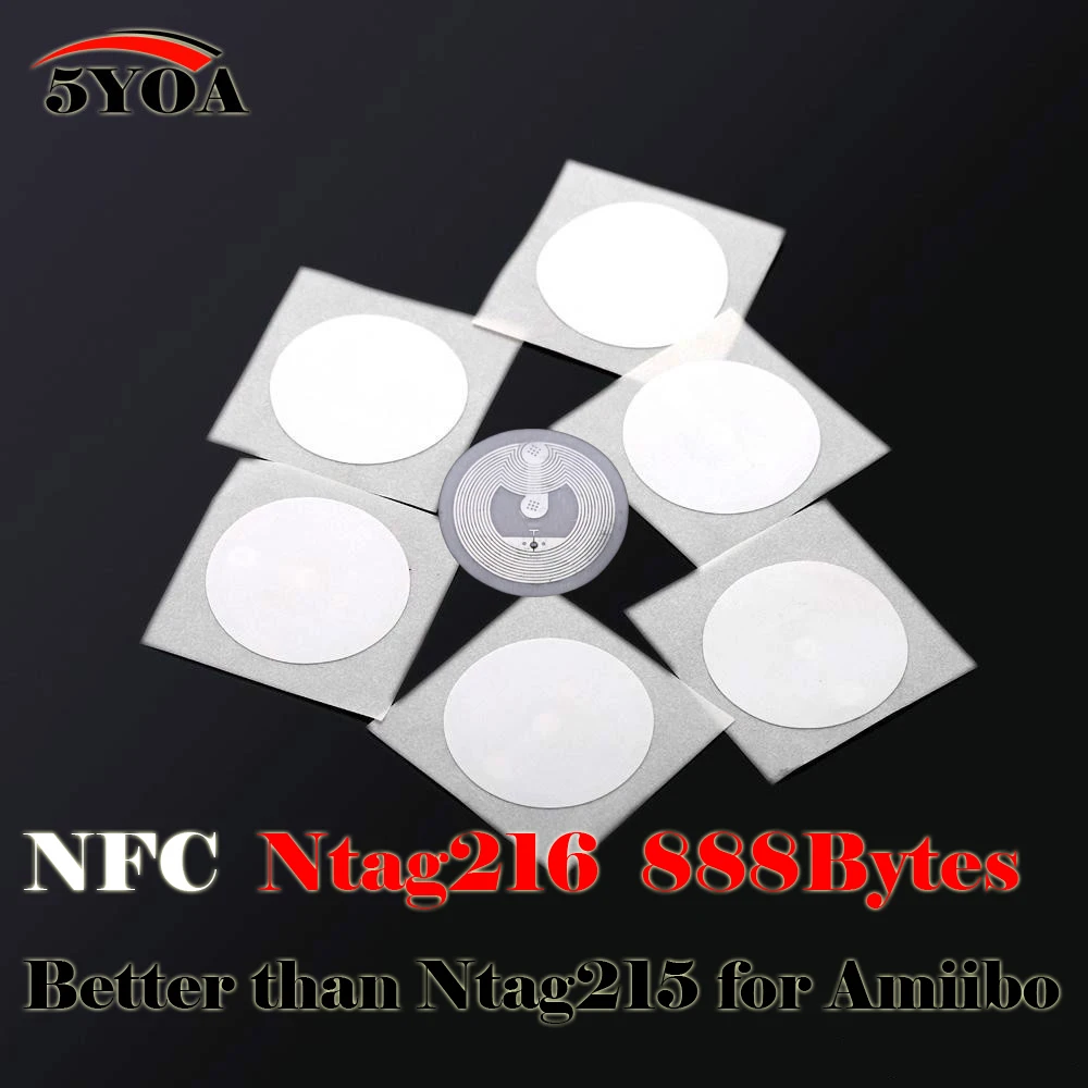 20 шт. NFC Ntag216 888 байтов наклейка на ярлык ключ с ярлыком бирки маркер патруль значок