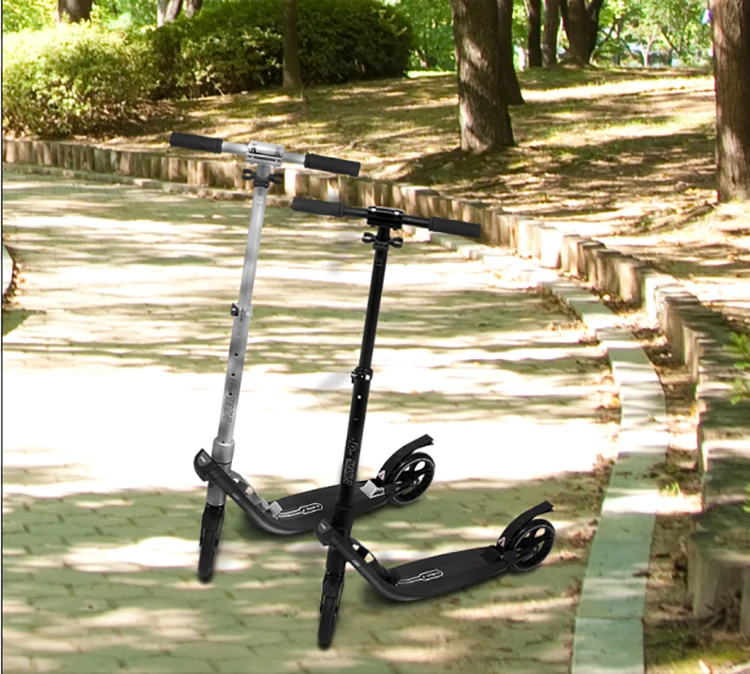 Алюминиевый самокат для взрослых и детей, тип, складной, PU2wheels, для бодибилдинга, амортизация, для городского кампуса
