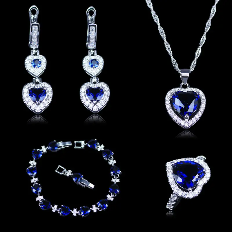 Комплект из браслета серег и кольца серебристого цвета|jewelry set bracelet|colorful jewelry