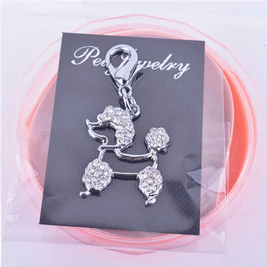 Fashion Rhinestone Pet Necklace Accessories Cute Jewelry Dog Collar Charm Tag Products For Animals | Дом и сад