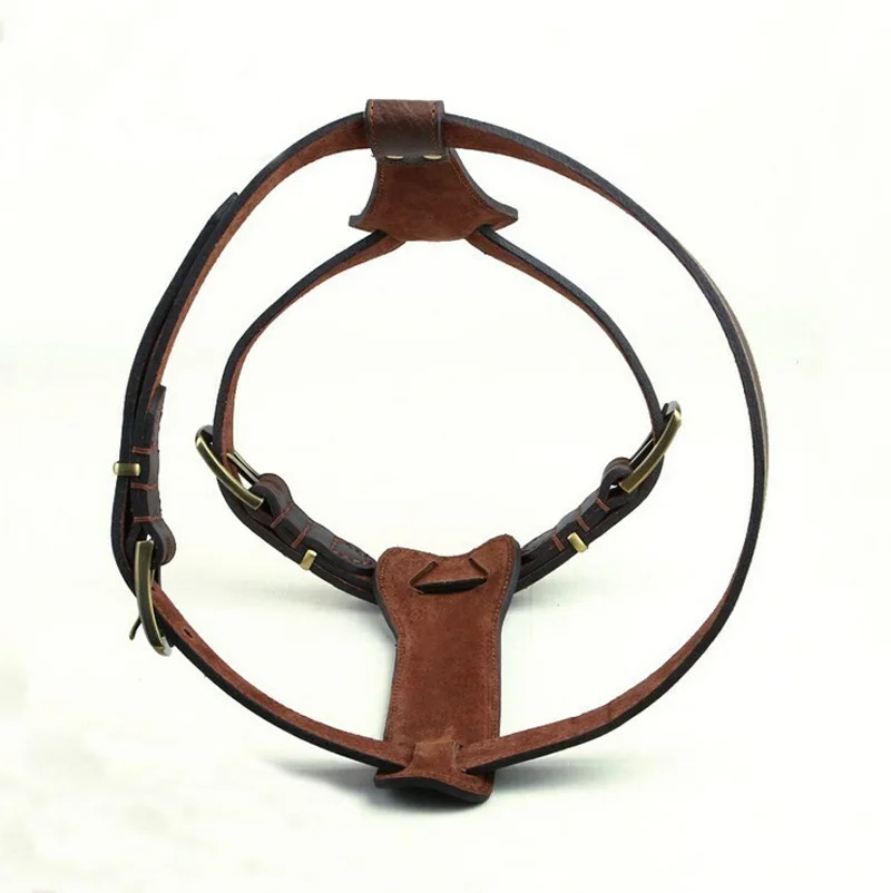 Сверхпрочная шлейка для собаки домашнего животного ошейник с двойным ремнем из