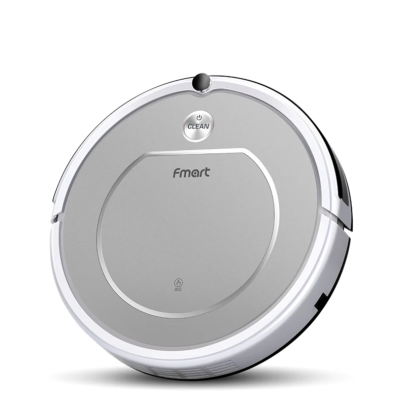 Fmart Робот Пылесос ZJ-T1 Сухая Уборка для Животных Волосов Смарт Зигзаг Чистка Всасывание 800pa и Авто Перезарядка - Цвет: As Photo