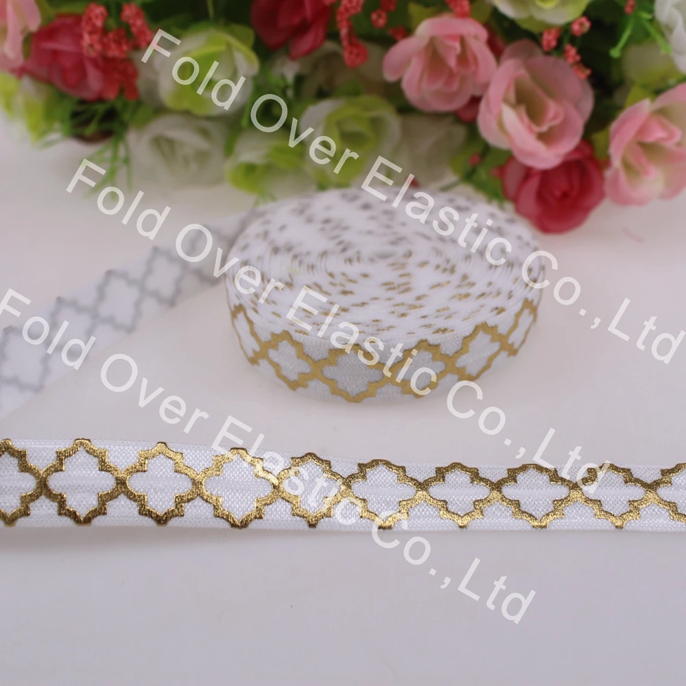 Популярный! 5 ярдов в рулоне видов дизайна общей сложности 25 эластичные складки с