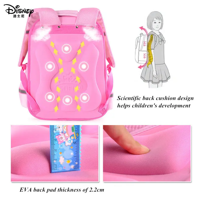 Водонепроницаемый рюкзак для школьных книг Disney Princess Sofia ранец учеников