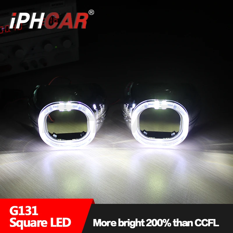 Автомобильный Стайлинг IPHCAR с биксеноновым светодиодным кольцом и линзами