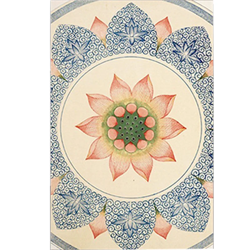 

5D DIY Full Drill Diamond Painting Mandala Flower Pattern Needlework Embroidery Cross Stitch Decorative Painting Home Decor