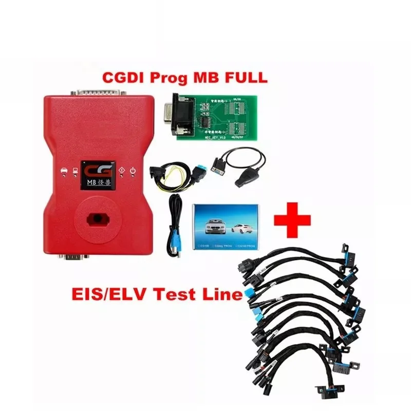Синий CGDI MB BENZ Key Programer через OBD Поддержка всех ключей потери CGDI Prog MB для Benz CG Prog для MB CGDI Pro - Цвет: Синий
