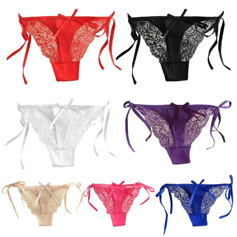 Женские сексуальные трусы с низкой талией нижнее белье из хлопка сплошной Цвет