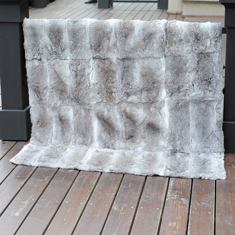 値段 CX-D-08A-X 280 × 228 センチカスタムメイドナチュラルカラーの毛皮のスローブランケット〜ドロップシッピング