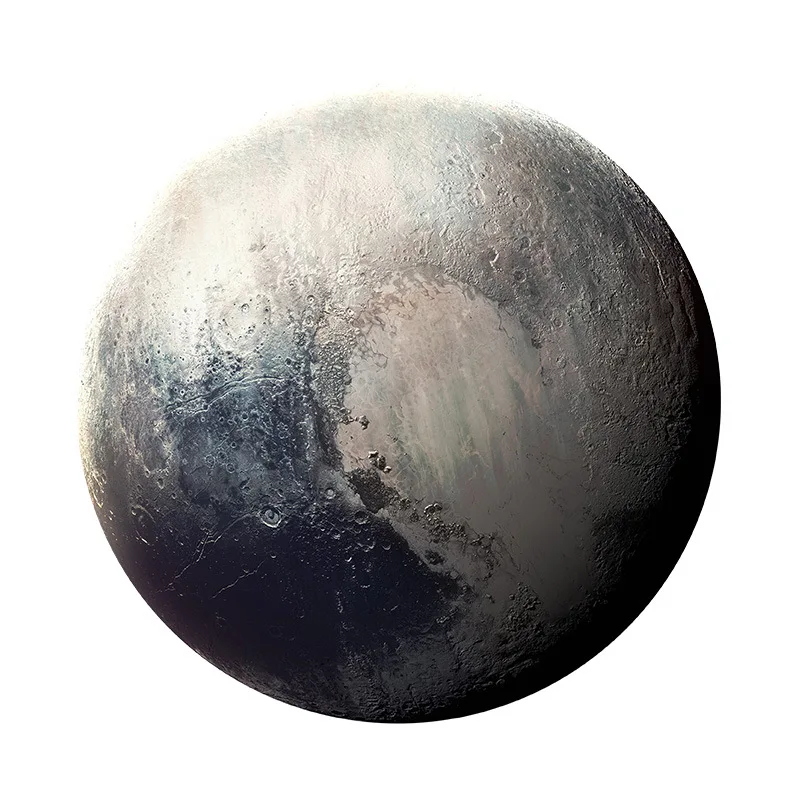 pluto Коврик серии Planet 220x220x3 мм круглый коврик для мыши со стильным изображением земли/Венеры/Марса/Меркурия/Юпитера/Плутона/радужной Луны/черной Луны - Цвет: pluto