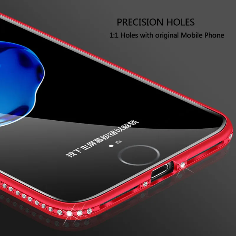 3D Алмазный блестящий чехол для iPhone 6 6s Plus 6Plus со стразами Блестящий Мягкий ТПУ